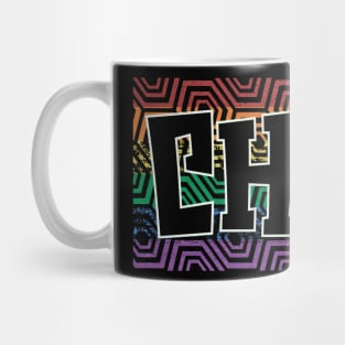 LGBT PATTERN USA CHIEF Mug